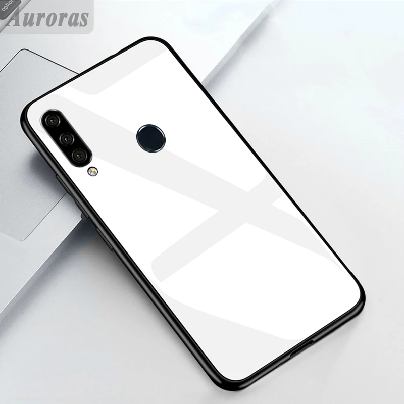 Чехол Auroras из закаленного стекла для Honor 20 Lite с мягкой рамкой ударопрочный чехол
