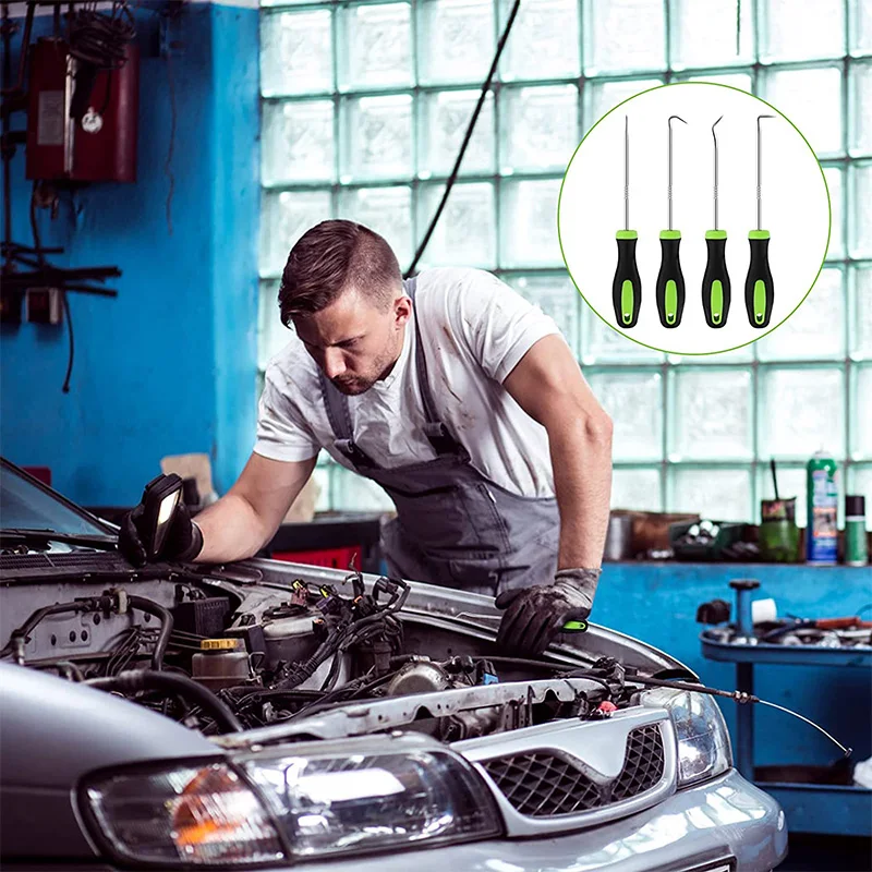 4 шт. набор крючков для автомобильного масляного уплотнения съемник