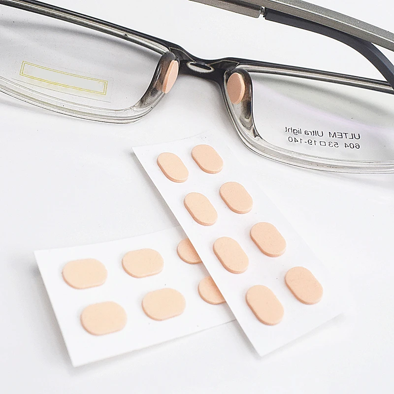 4 пары накладки для носа из мягкой пены Самоклеящиеся противоскользящие очки