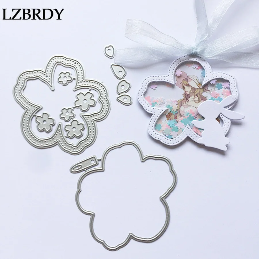 Красивые тисненые металлические режущие штампы Kscraft шейкер высечки для