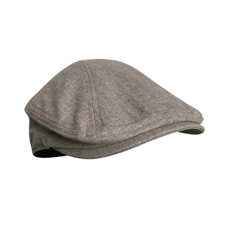 Original New Brand Berets Spring And Summer  Unisex Beret Cool Man Sunhat Grid Style Female Sun Cap