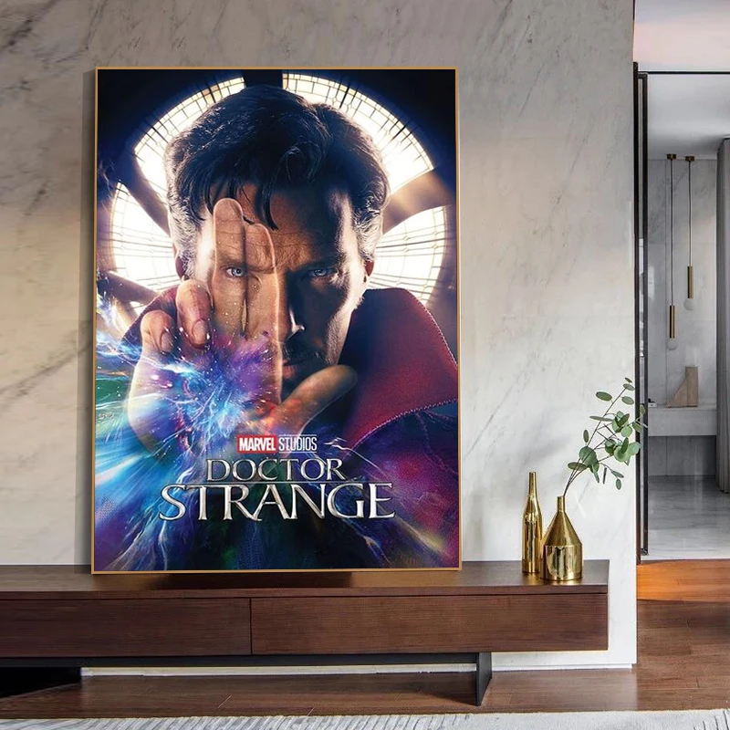 Marvel Мстители Супергерой фильм рисунок на холсте Капитан Америка Железный