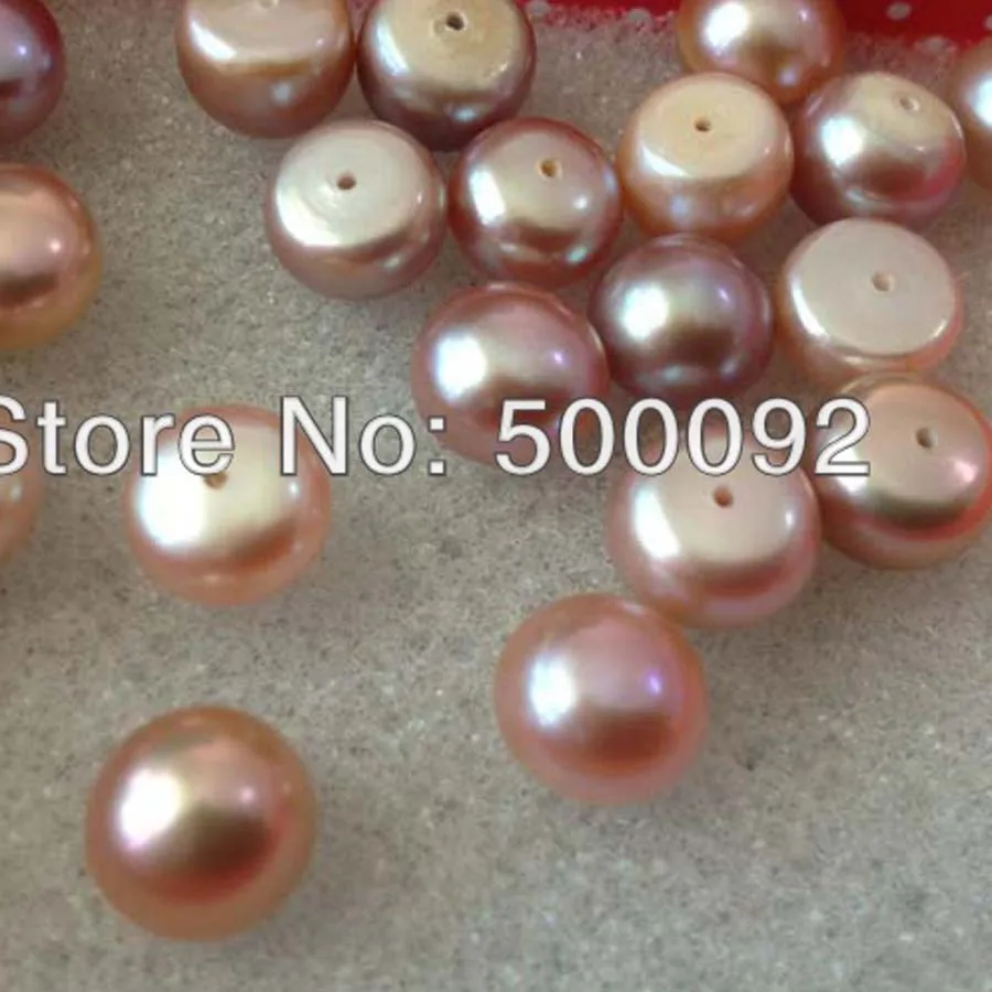 Партия 100 шт. 9 5 10 мм полупросверленные с пресноводной жемчужиной|pearl snap button|pearl