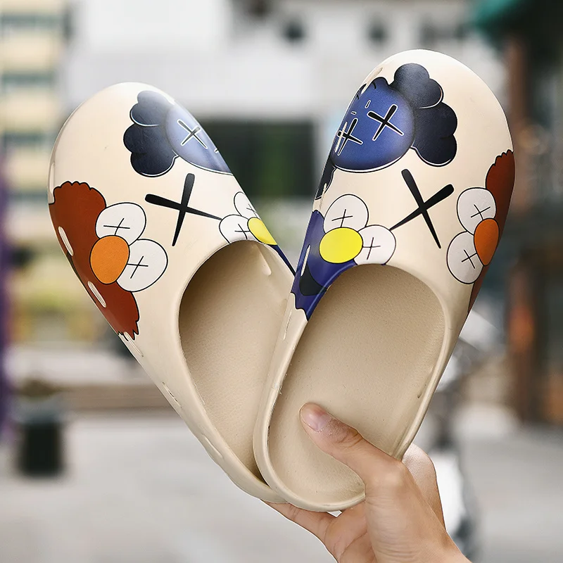 Рекламная версия 2021 от Pantufas новые тапочки для женщин и мужчин в том же стиле