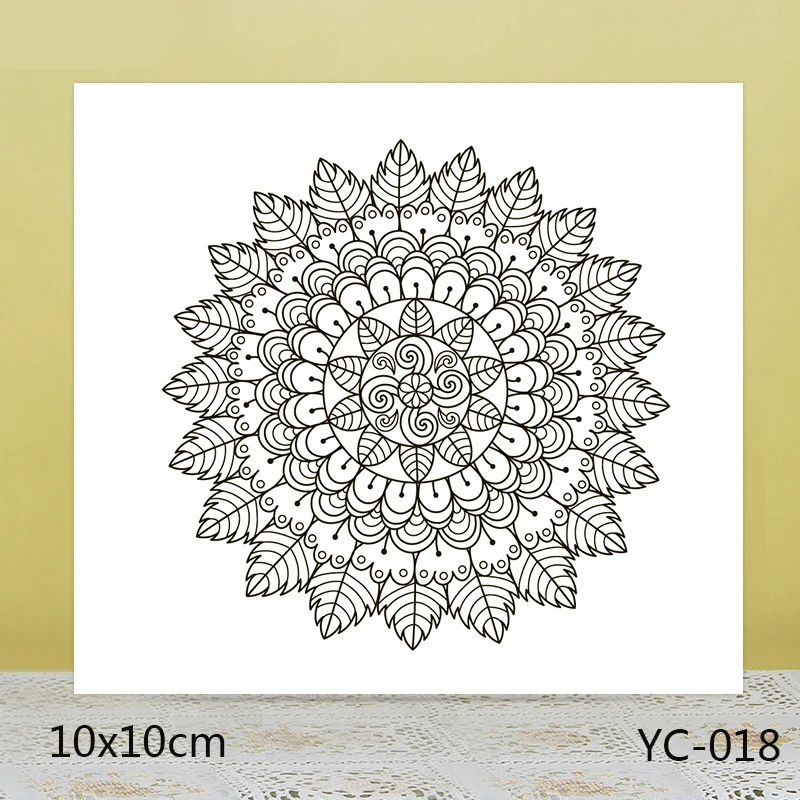 

ZhuoAng Beautiful texture Transparent seal / sealed DIY scrapbook / album decoration card / seamless seal