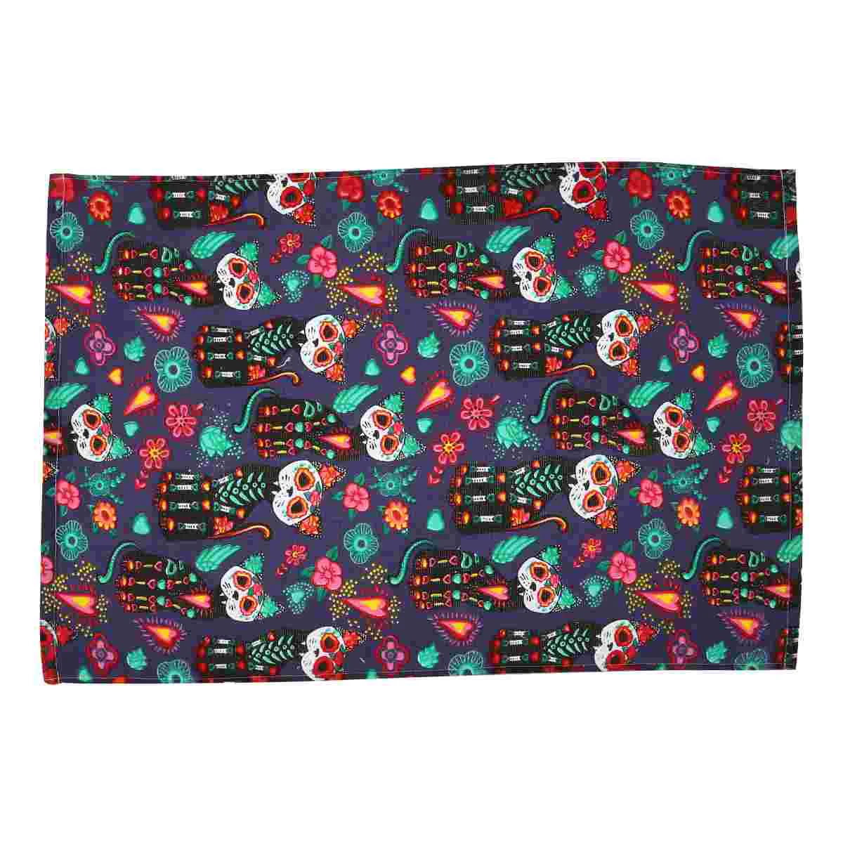 

1pc 70x45cm Style Cotton Kitchen Dish Towel Breathable Dish Towel