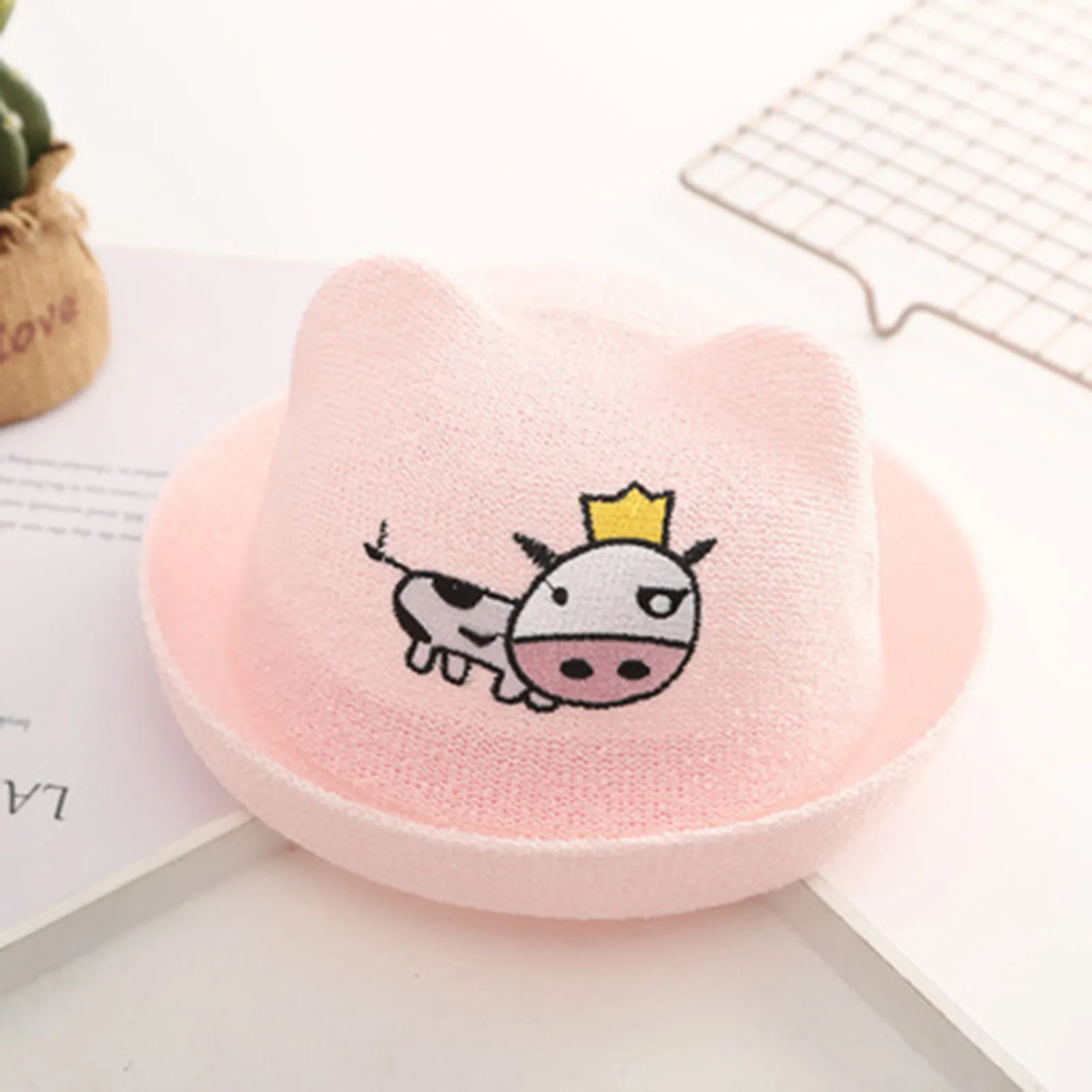 

Bucket Hats Summer Anime Sun Hat Children Baby Cartoon Straw Hats For Children Summer Beach Caps Fedoras еские Шапки Girls