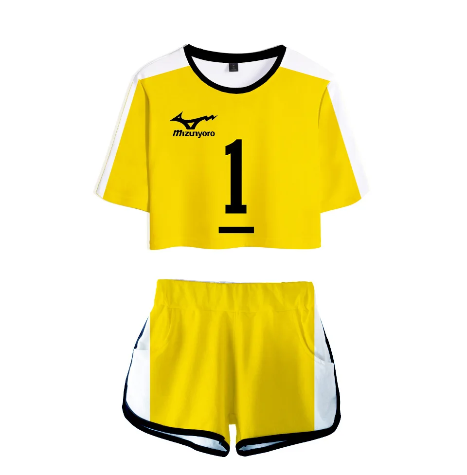 8 видов стилей Haikyuu Cosplay костюм школьной волейбольной команды (Karasuno High School Volleyball Club