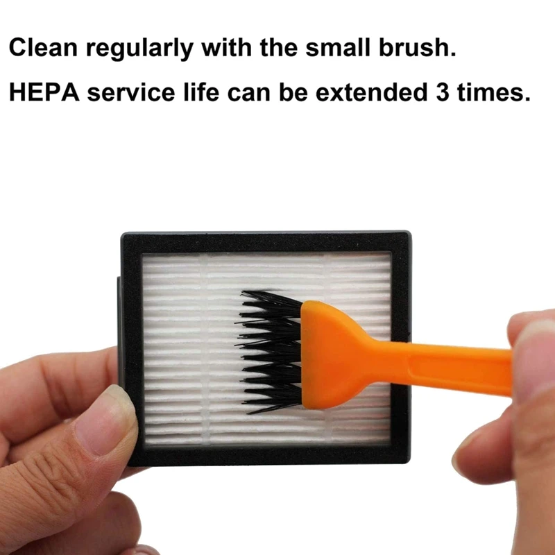 

Replacement Parts for IRobot Roomba I&E Series I7 I7+ E5 E6 E7 Vacuum Cleaner Rubber Brushes HEPA Filters Side Brushes