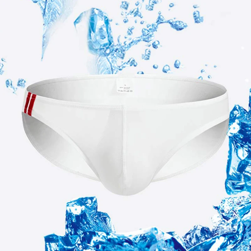 

Men's Sexy Underwear Brief Elastic Soft Convex Breathable Bodycon Translucid Briefs Mens Underwear Shorts Cueca Gay Male Panties