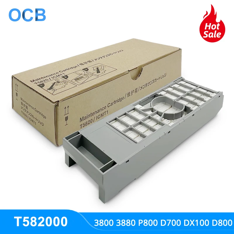 Резервуар для чернил C13T5820 T582000 T5820 Epson SureColor P800 SC SureLab D700 D870 DX100 3800 3880 контейнер