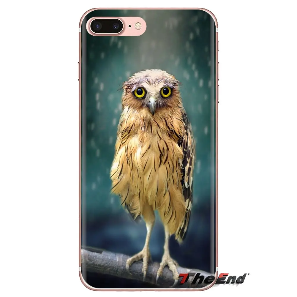 animals birds owl Trees wallpaper For Huawei Mate Honor 4C 5C 5X 6X 7 7A 7C 8 9 10 8C 8X 20 Lite Pro TPU Transparent Shell Cases |