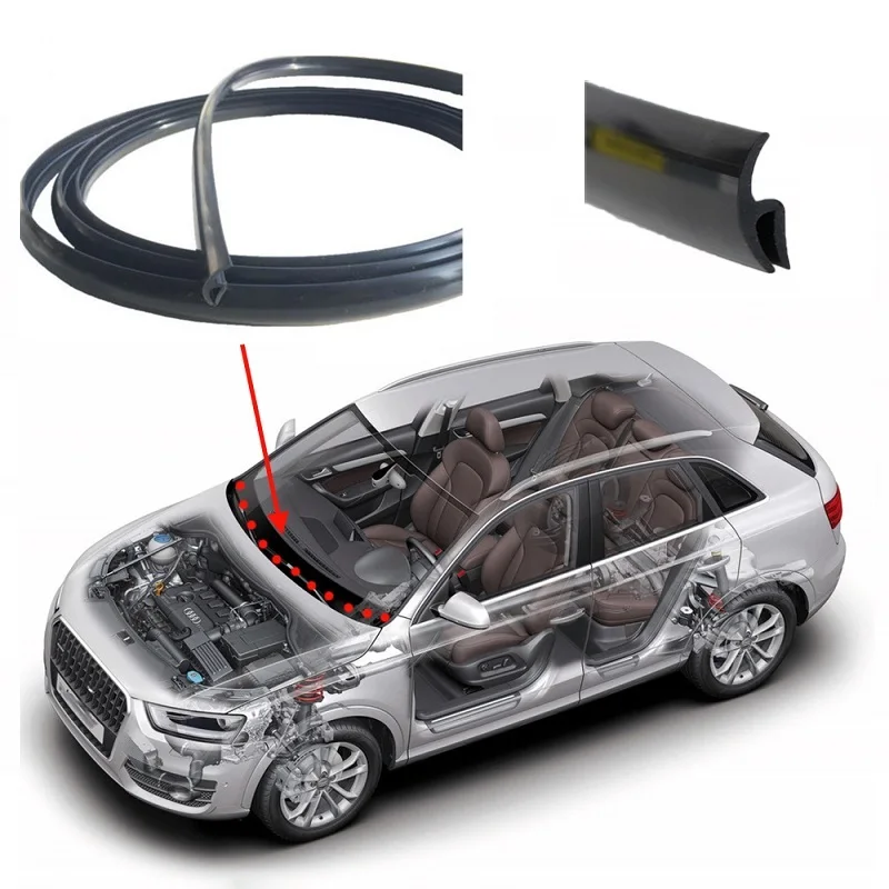 Уплотнительная лента для панели стеклоочистителей автомобилей Peugeot 1 7 206 307 407 Toyota