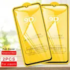 Защитное стекло 9D для Xiaomi Redmi 9, 9A, 9C, K20 Pro, Redmi Note 9 Pro Max, 9s, 7 Pro, 6, 8 Pro, 2 шт.