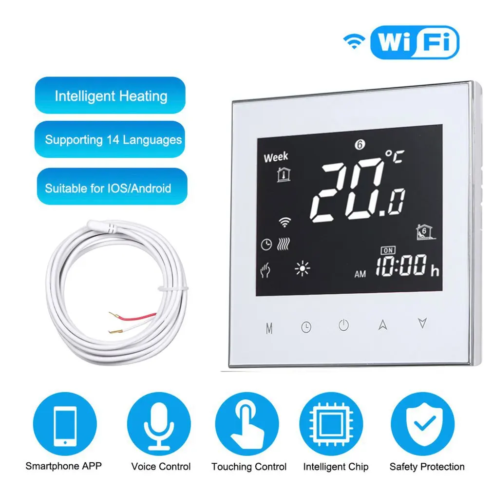 

Floor Heating Constant Temperature Controller 2000 Series Wifi Type-Electric Heating Interface Temperature Controller