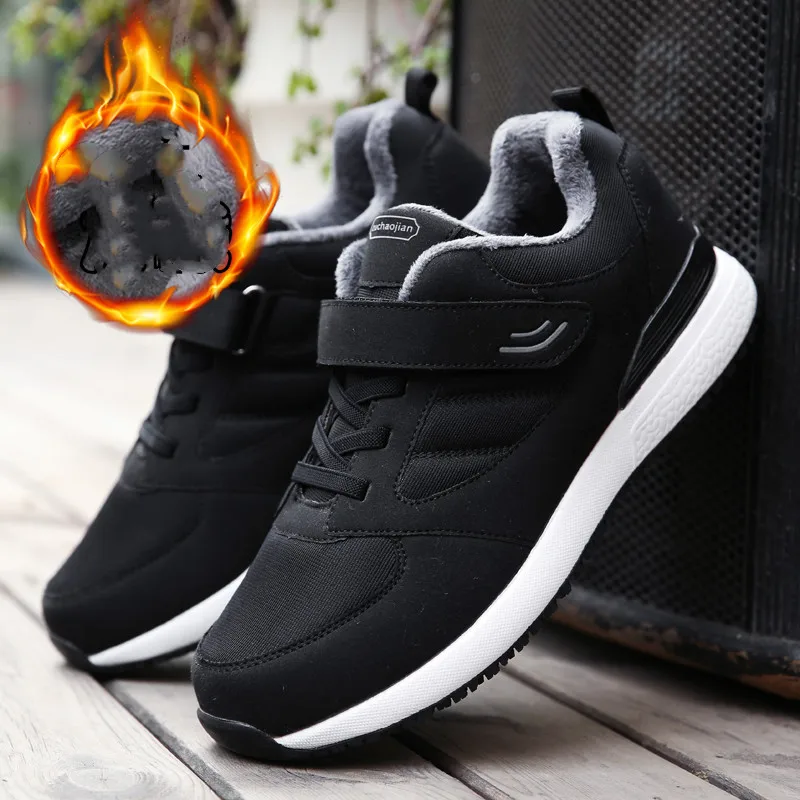 Мужская обувь Легкая зимняя для мужчин зимние сапоги Водонепроницаемый размера