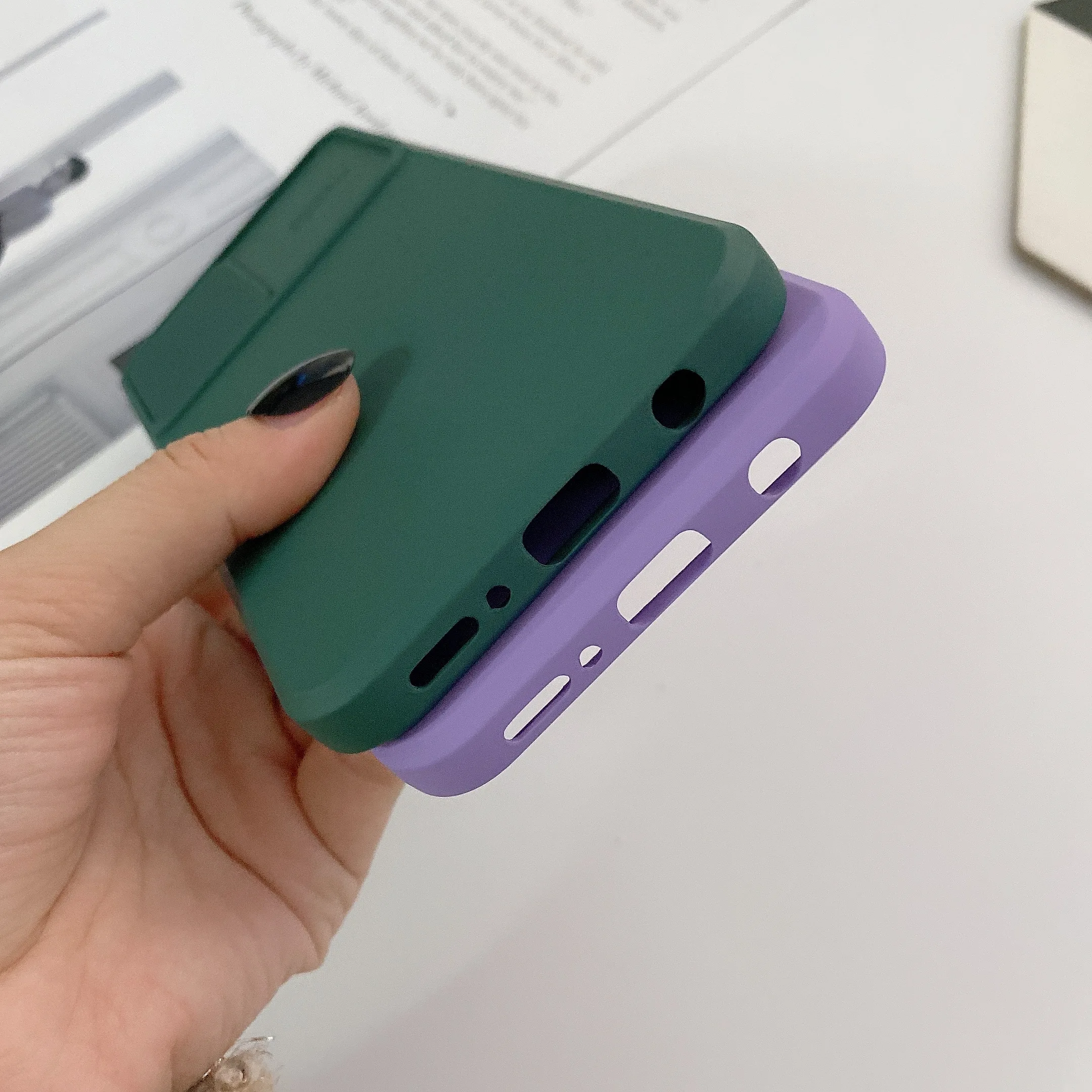 

Liquid Slide Lens Protection Case For Xiaomi Mi 11 10T Lite POCO M3 X3 Note 9s Redmi Note 9 10 Pro Candy Color Soft Cover Fundas