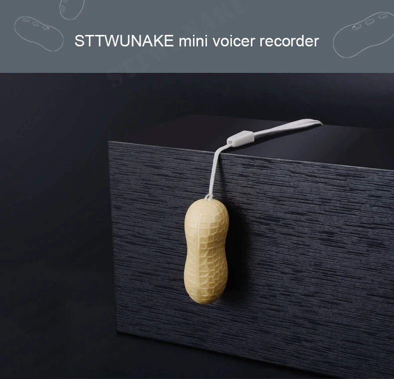STTWUNAKE диктофон ручка-диктофон аудио звук мини активированный цифровой профессиональный микро арахис