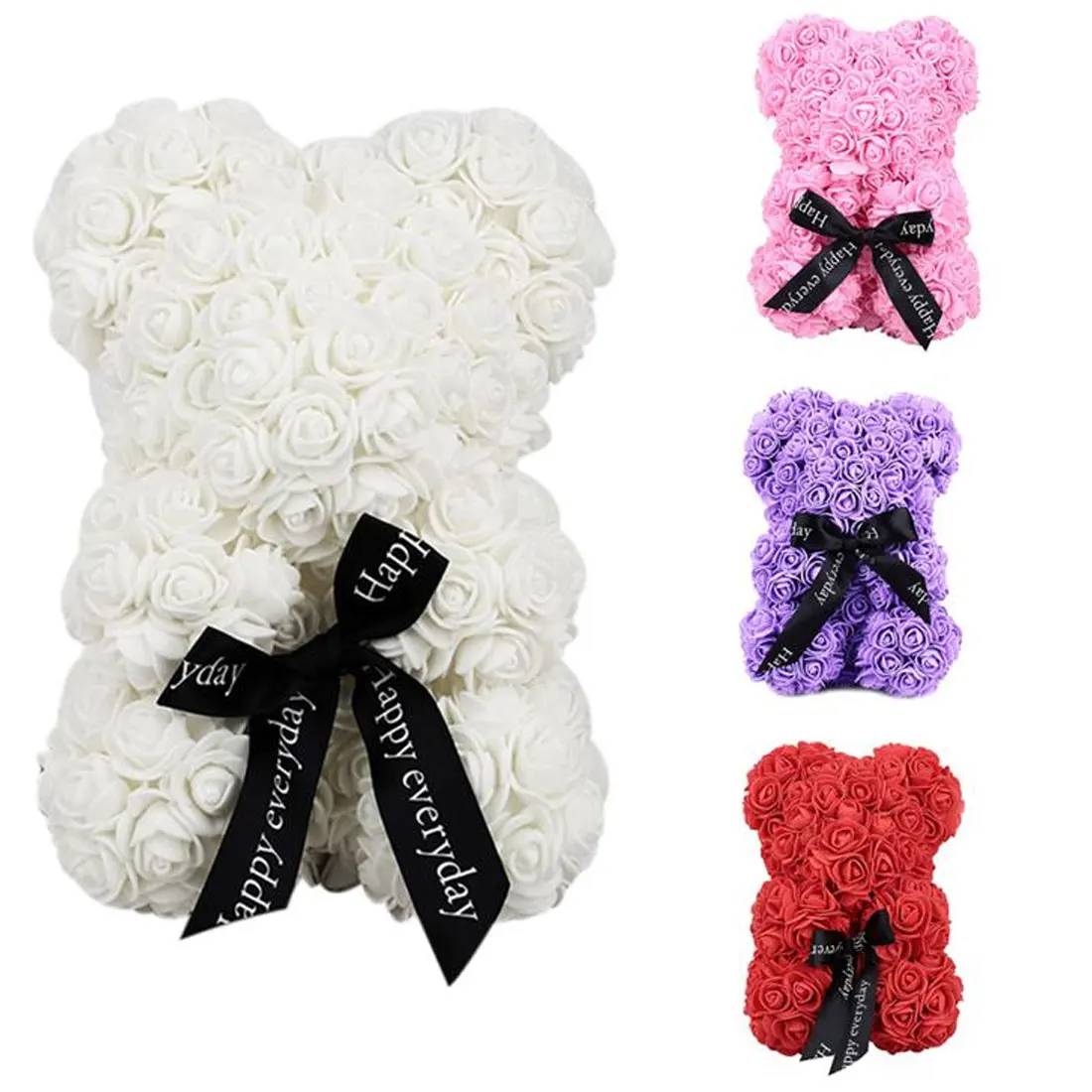 Розовой мишкой подготовки DIY пены заготовки пресс-форм Материал медведь эмбрион