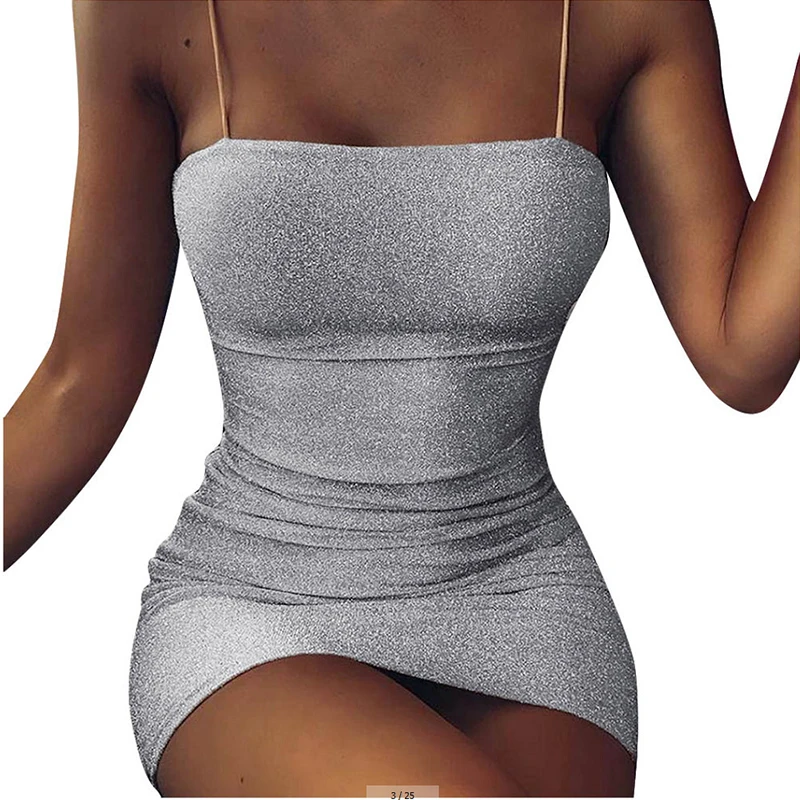 Пикантные Клубные nocturno Vestido Mujer sin mangas Slim apretado vestidos delgada correa de homb | Женская одежда