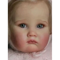 reborn doll kit 25 inches charlotte vinyl soft touch doll unpainted unassembled baby doll kits blank doll parts bebe boneca