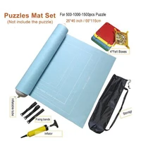 puzzles mat jigsaw roll felt mat play puzzles blanket for 150020003000 pieces puzzle accessories portable travel storage bag