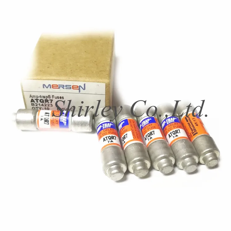 

100% Новый оригинальный предохранитель AMP-TRAP ATQR7 7A 600 в 10*38 мм 10X38