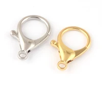 6pcs gold swivel clasp metal snap trigger hook push gate lobster clasp handbag purse clasp key chain key ring hardware jewelry