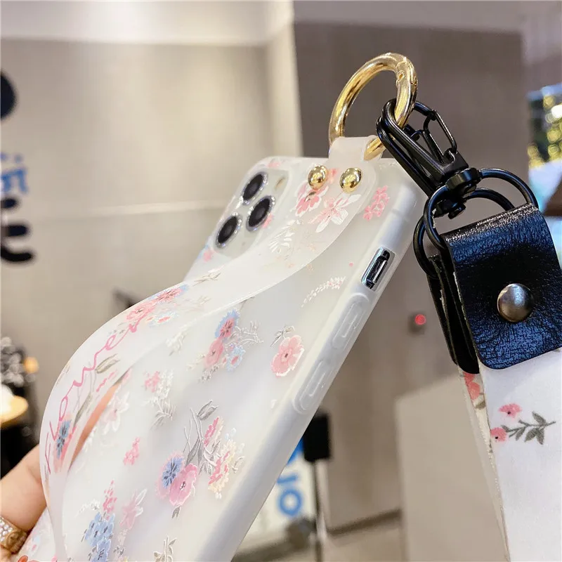 

For Samsung Galaxy S20 FE Ultra S10 S9 S8 Note 10 plus A51 71 50 70 20 30 21s Phone Case Neck Lanyard Wrist Strap Holder Cover