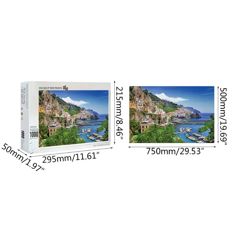 

aegean sea Puzzles Wooden Jigsaw Puzzles Floor Puzzle Intellectual Game Learning Education Decompression To