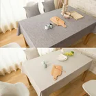 Льняные скатерти для стола, для прямоугольный стол скатерти для дома ткань стол накрыть свадебный стол украшение стола одежда для детей вечерние