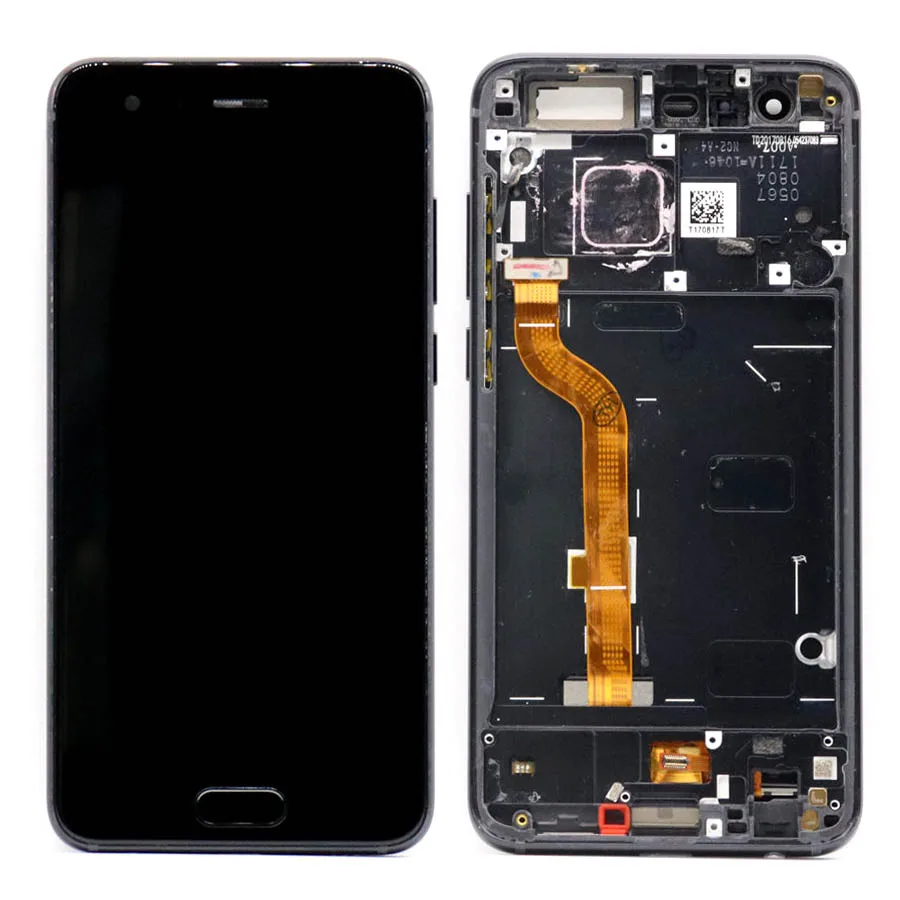 ЖК-дисплей для Honor 9 Дисплей Сенсорный экран с рамкой Digitizer для Huawei Honor 9 ЖК-дисплей Дисплей STF-L09 STF-AL10 STF-AL00