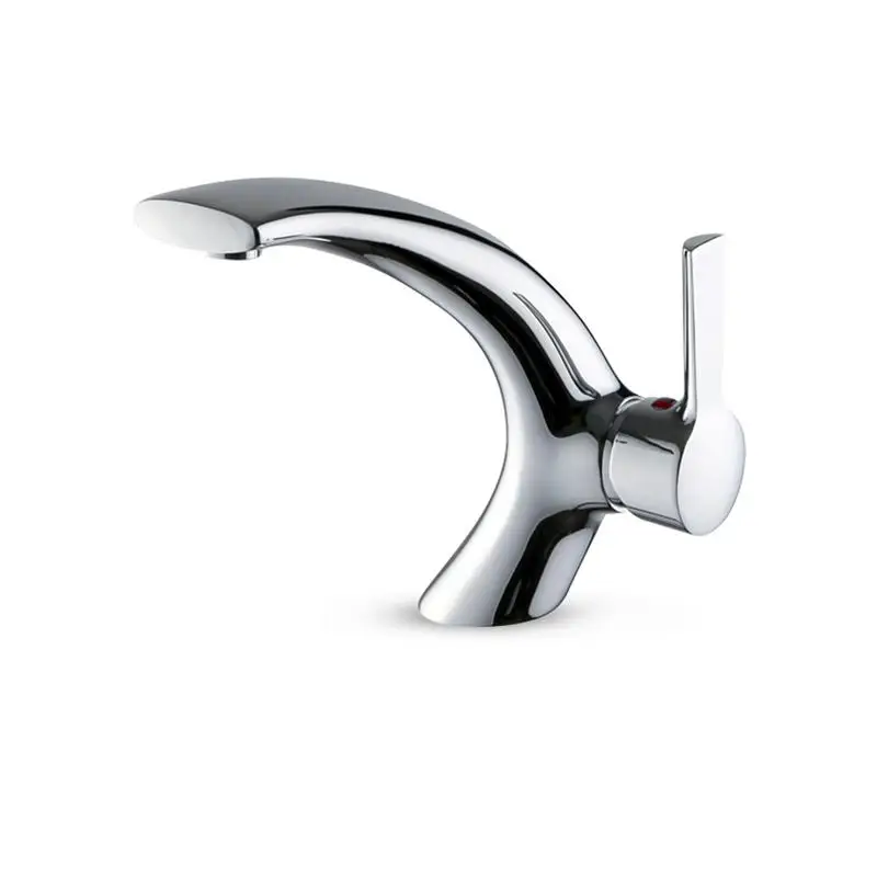 Смеситель для раковины Современный ванной комнаты латунный кран с одной ручкой