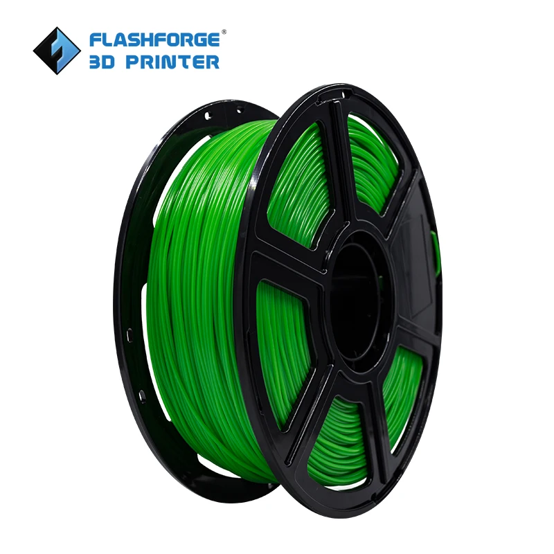 Flashforge PLA нити 1,75 мм 1 кг набор «сделай сам» для 3D принтеры - Цвет: PLA 1kg green