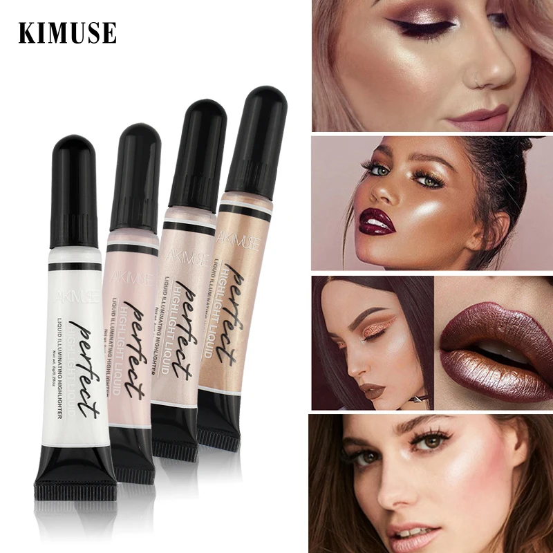 Жидкий хайлайтер KIMUSE профессиональный осветлитель для лица косметика Countour