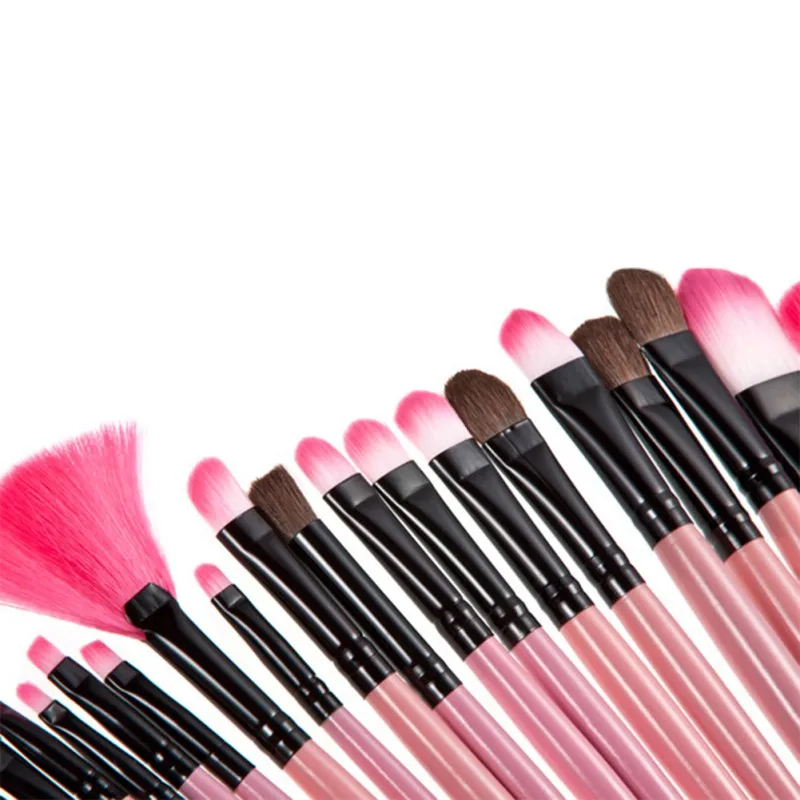 Профессиональный набор кистей для макияжа 24 шт. и инструментов туалетных