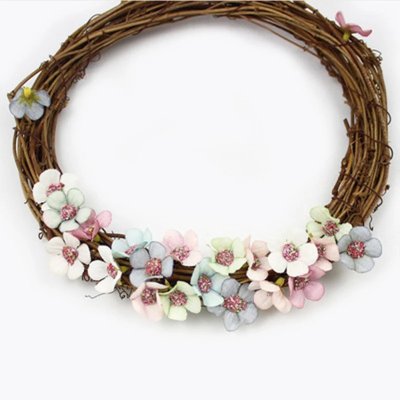 

50/100pcs 2CM Multicolor Daisy Flower Head Mini Silk Artificial Flower for Wedding Party Home Decoration DIY Wreath Headdress