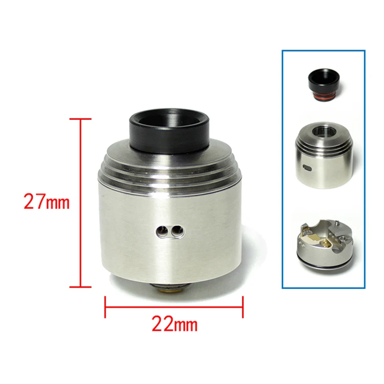 SXK стиль Hussar RDA Squonk Rda с BF PIN 22 мм DIY Vape Tank|Атомайзеры электронных сигарет| |