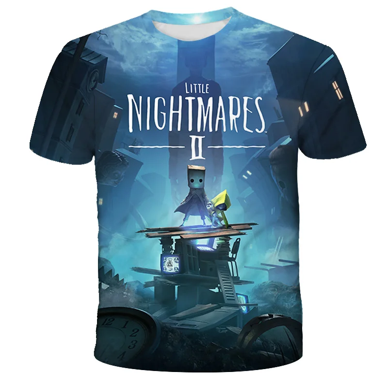 

Summer popular boys' printed T-shirt, street clothes, casual fashion hip-hop T-shirt, boys' and girls' clothes, 2021