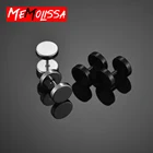 Стальные обманки для ушей, туннели в стиле панк, растяжка; Тоннель для ушей серьги-гвоздики, обманки для пирсинга, сексуальные украшения для тела