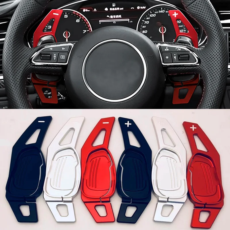 Рычаг переключения передач на руль для Audi S3 S6 S8 RS5 RS7 R8 A5 S5 SQ5 RS3 RS6 A4L A6L A7 A8 Q3 Q5 Q7