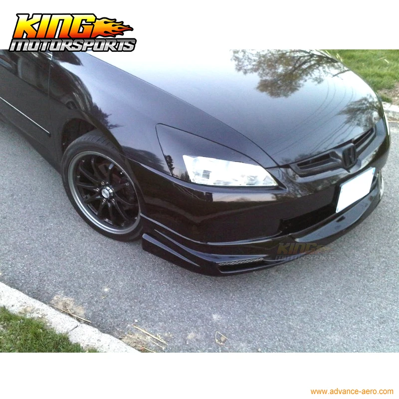 Кружка Уретановый передний бампер спойлер боди подходит для 2003 05 04 Honda Accord 4Dr Sedan