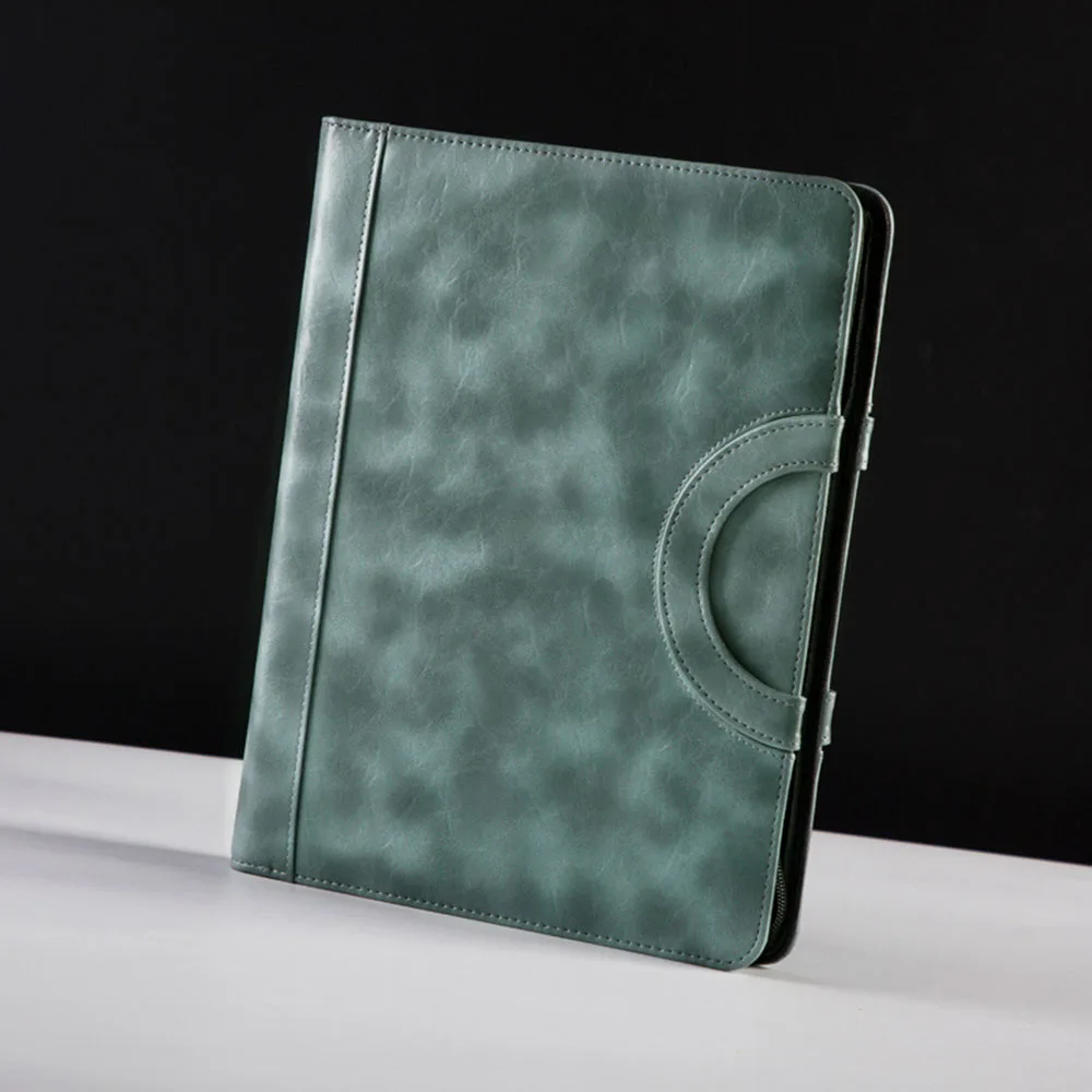 А4 шкаф для документов ПУ папка для документов сумка кольца менеджер Padfolio Бизнес Офис Органайзер на молнии руководителя Держатель