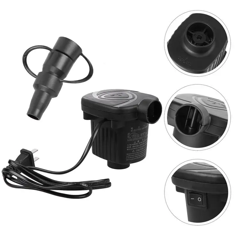 1PC Air Pump Multifunction Electric Portable Inflator for Mattress Swimming Pool |