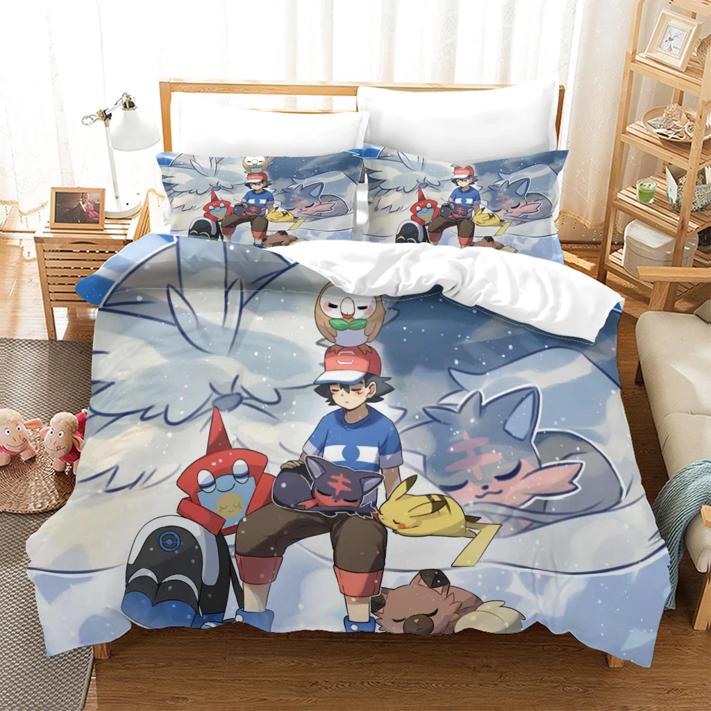 

3D Colorful Design Comforter Case Duvet Quilt Cover Bedding Set Full King Queen Double Single Size Home Textile