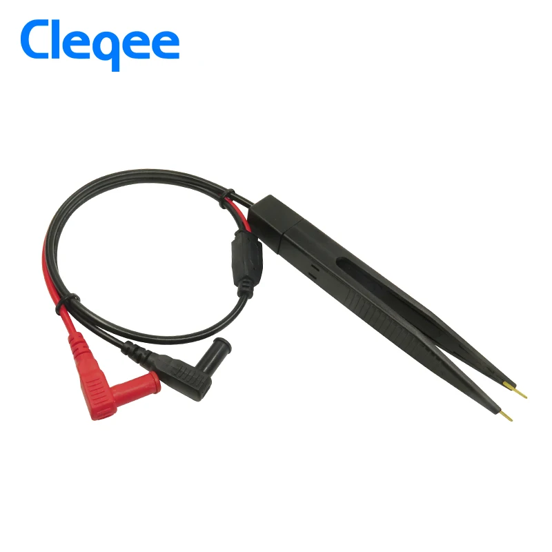 Cleqee P1503E датчики для мультиметра Тестовые провода комплект с пинцетом кабель со штекером типа банан Сменные иглы цифровой мультиметр щупа