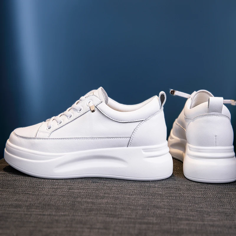 Женские кроссовки на вулканизированной подошве белые теннисные туфли из