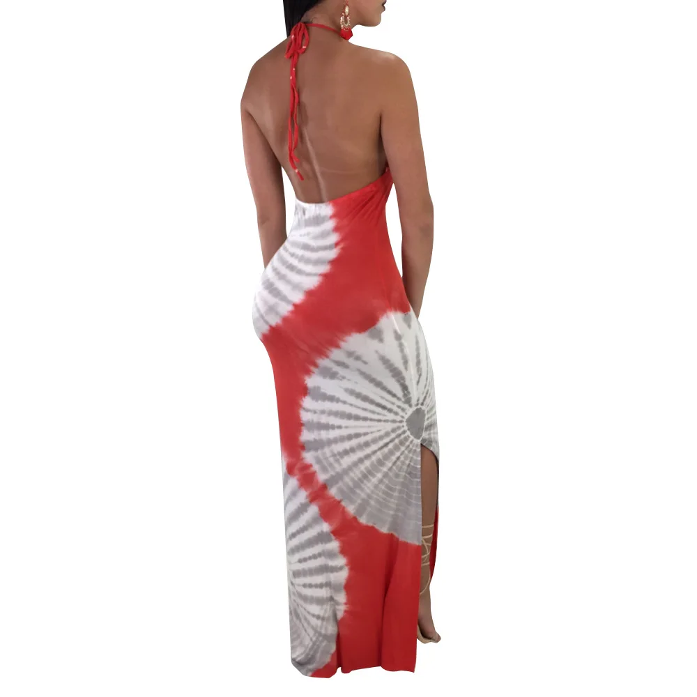 2019 классическое печатное сексуальное длинное платье на бретельках женское |