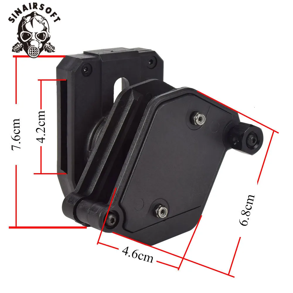 SINAIRSOFT IPSC USPSA IDPA соревнования мульти-угол скорости пистолет военный тактический армейский подсумок SA0129