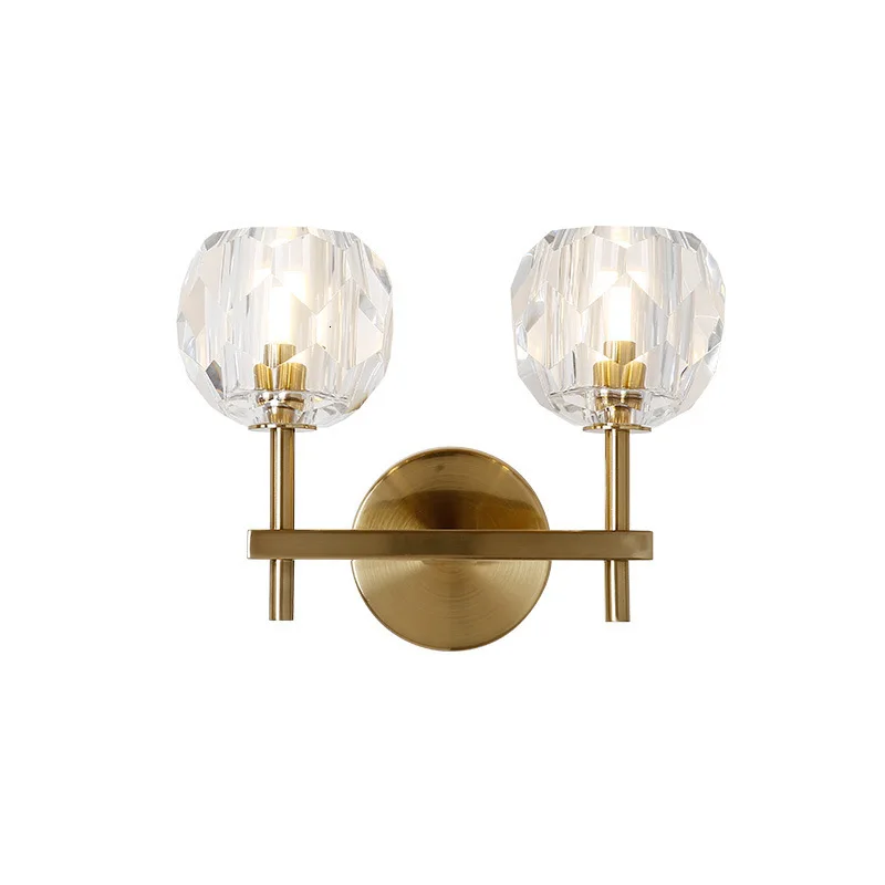 Роскошная хрустальная настенная лампа оригинальный светильник для гостиной